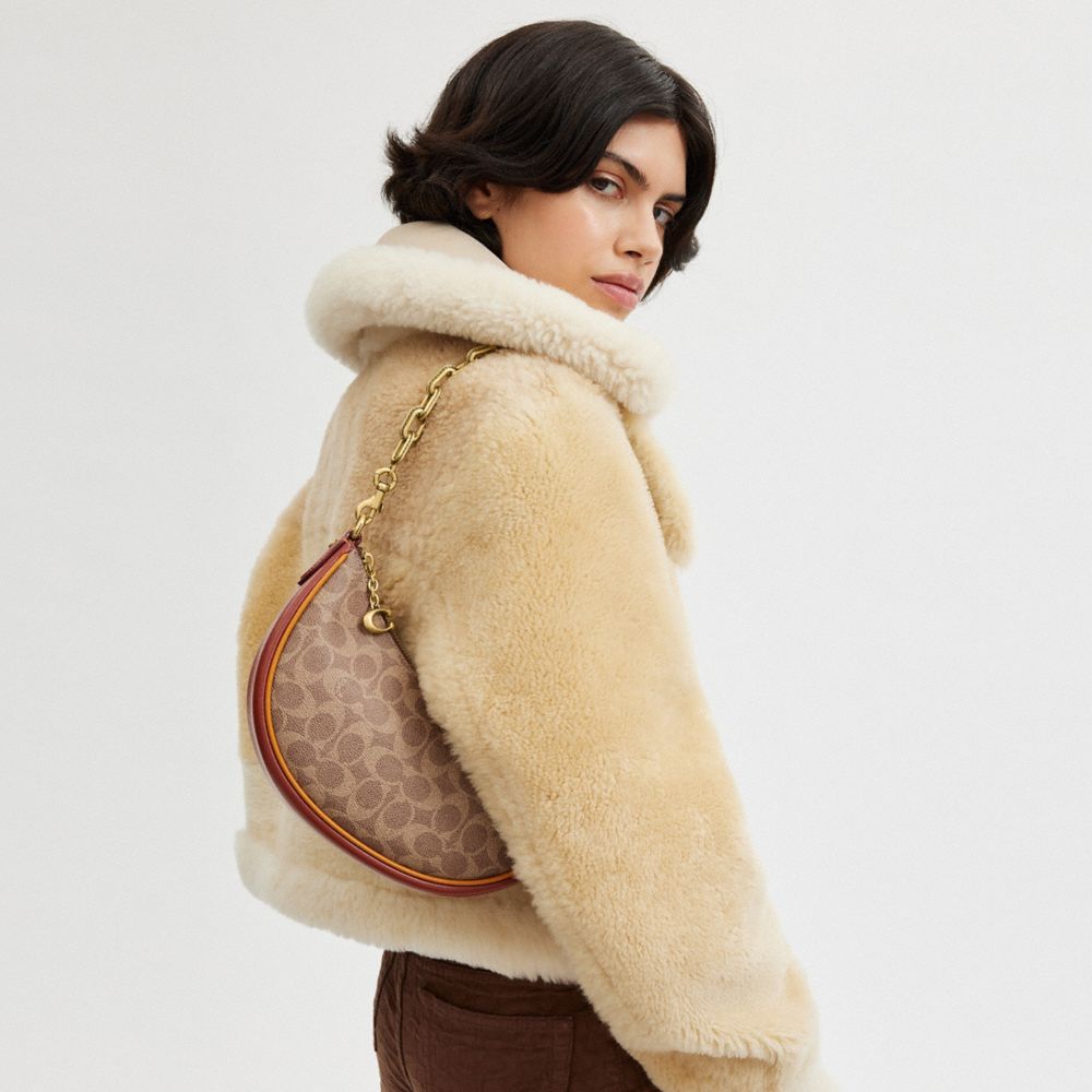 MIRA 經典 SIGNATURE 帆布單肩手袋