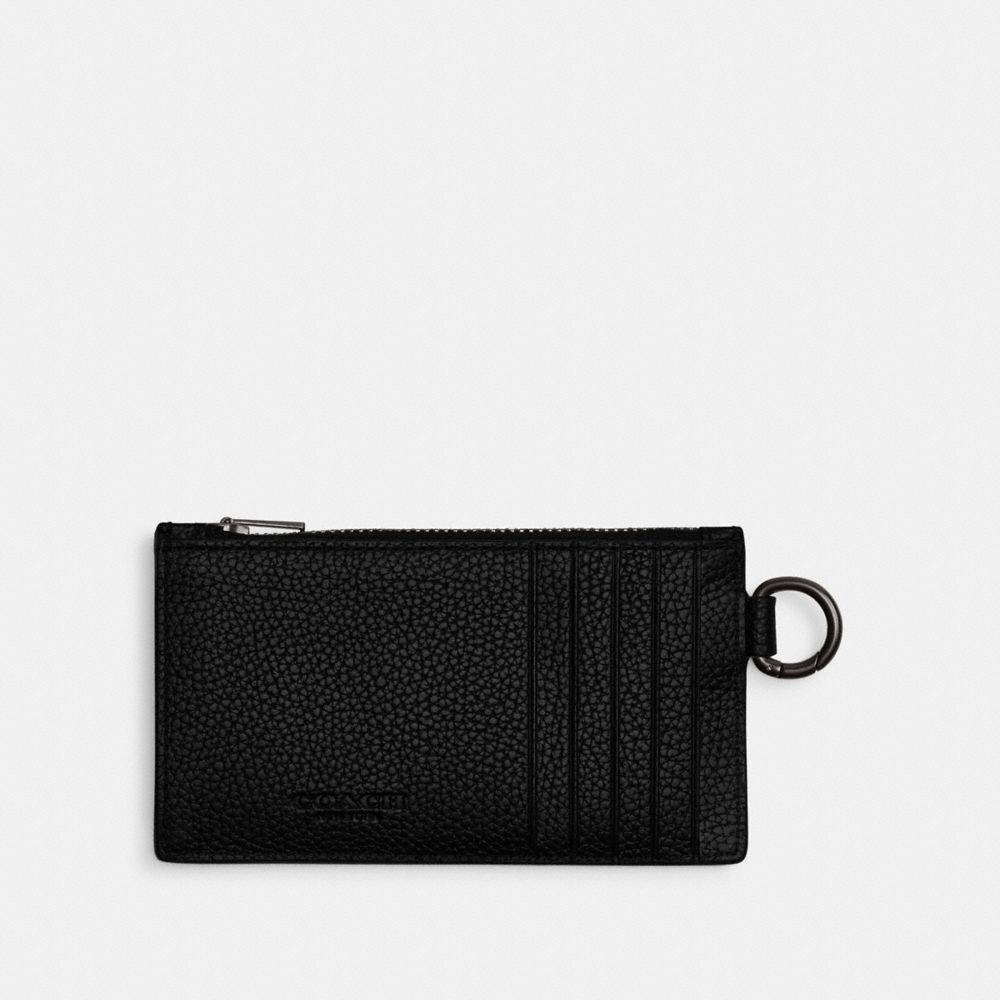 COACH Official Site Official page | ZIP CARD CASE WITH HORSE AND 