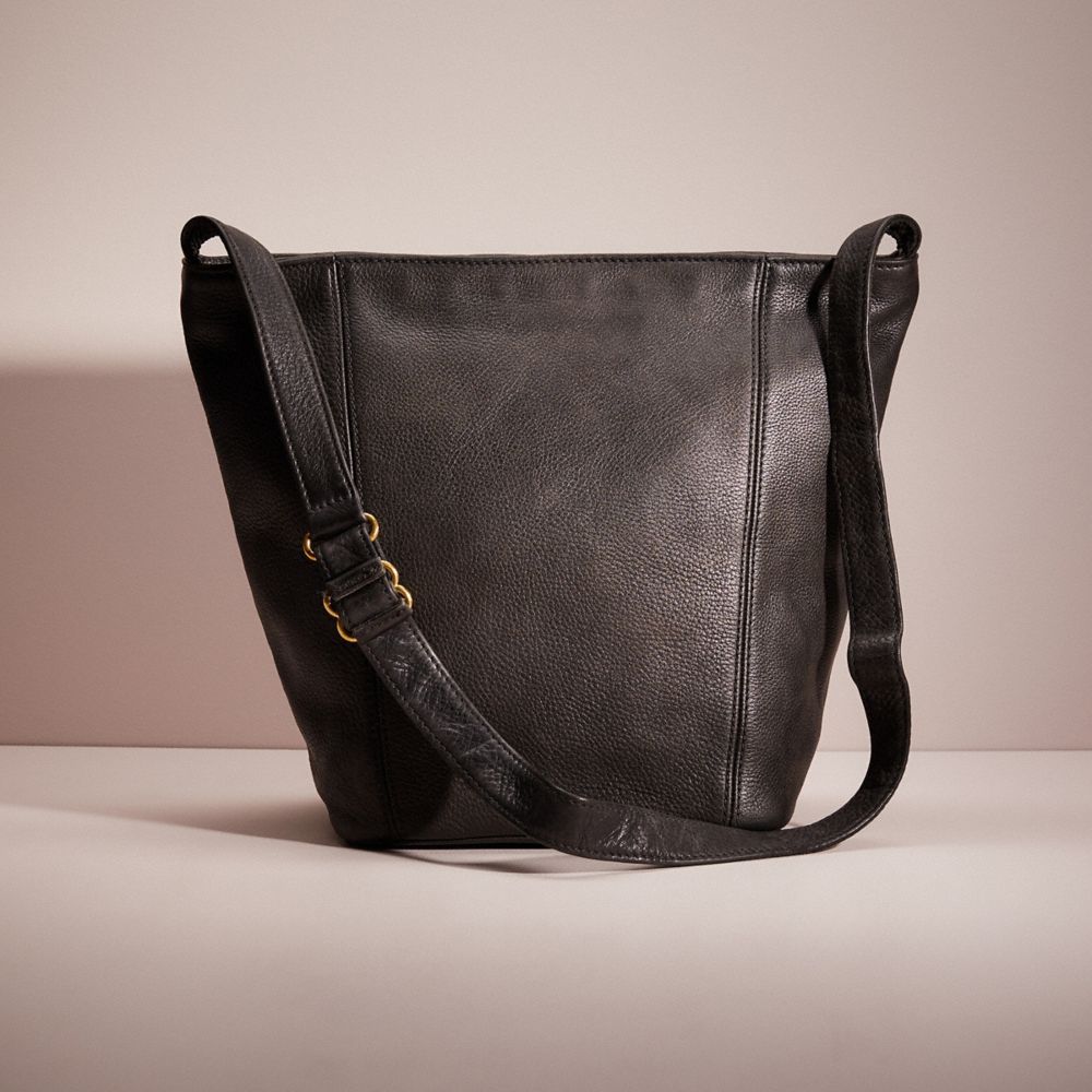 CM619 - Vintage Bucket Bag Black