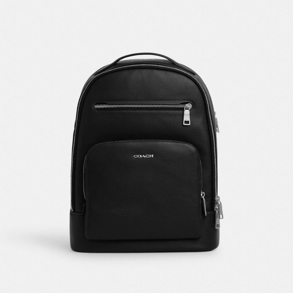 COACH CM697 Ethan Backpack SILVER/BLACK