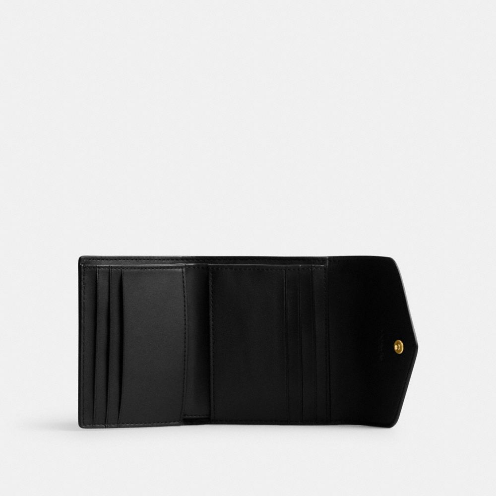 WYN 豹紋印花小型皮夾