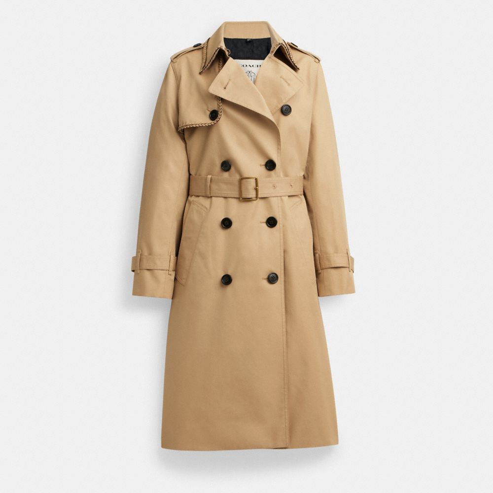 Coach peacoat outlet women's