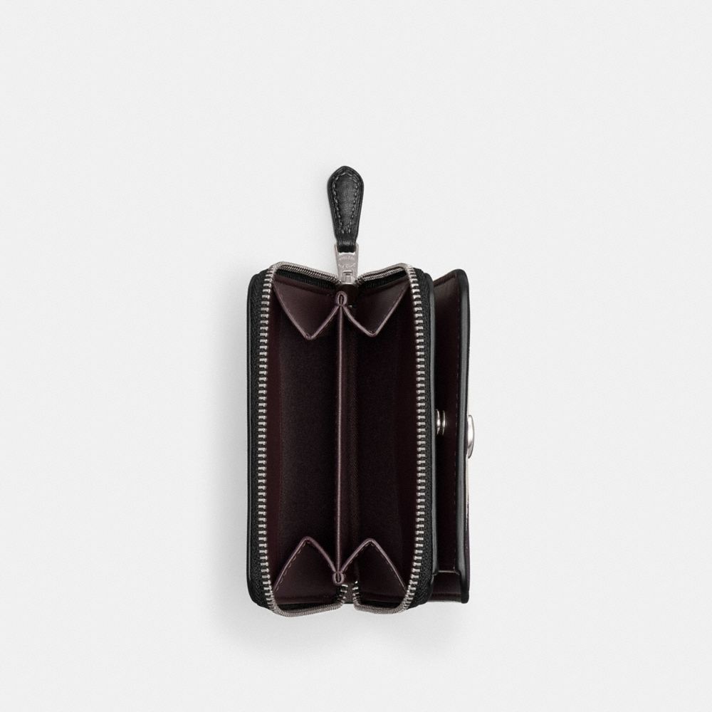 COACH Official Site Official page | BILLFOLD WALLET WITH ZEBRA PRINT