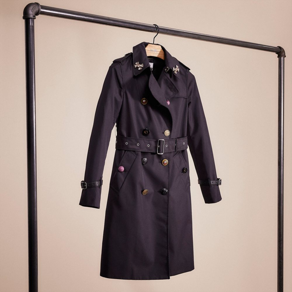 CN101 - Upcrafted Trench Coat Black