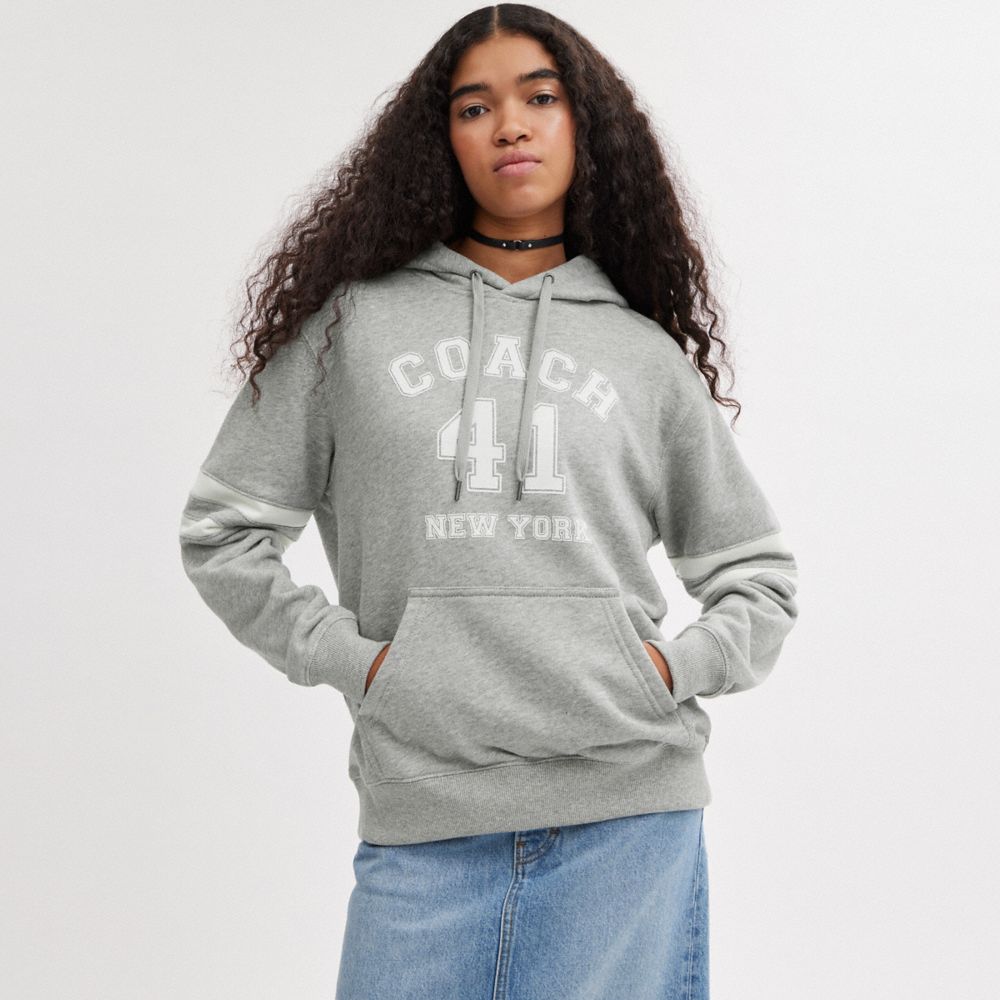 VARSITY HOODIE - COACH Official Site Official page