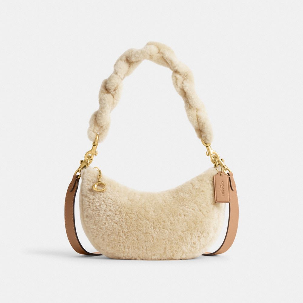 Mira Shoulder Bag - CN316 - Brass/Beige