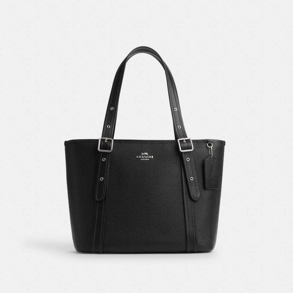 COACH Cn327 - ASHTON TOTE - SILVER/BLACK | COACH HANDBAGS