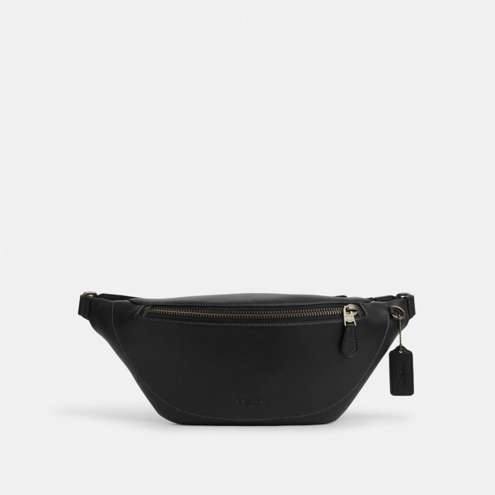 Warren Belt Bag - CN407 - Gunmetal/Black