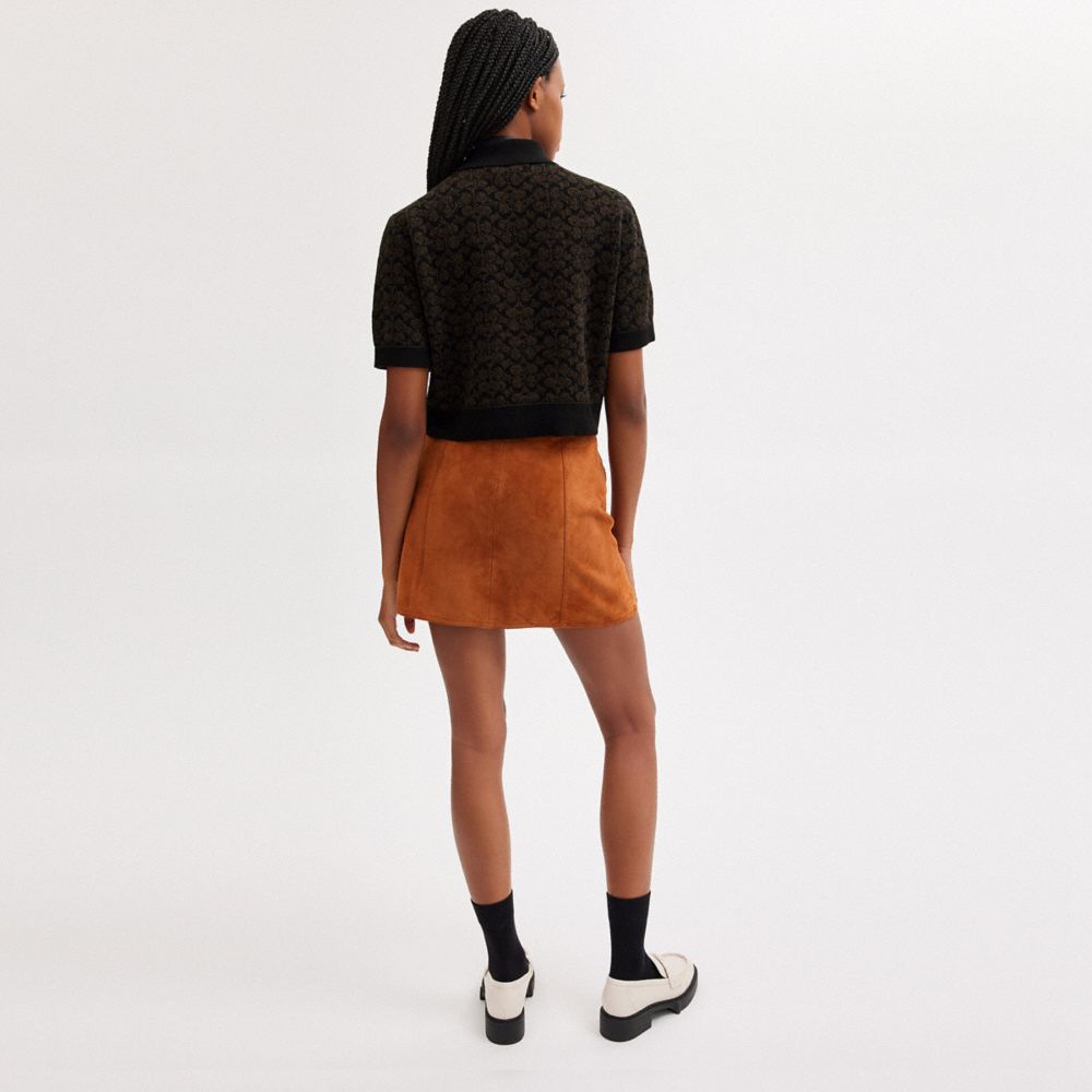 COACH Official Site Official page | SPORTY CROPPED POLO