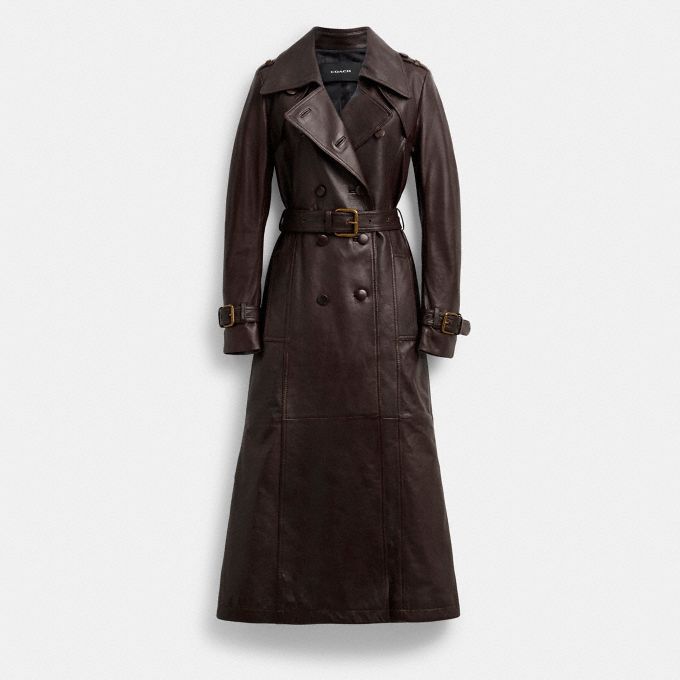 Coach women's hot sale trench coats