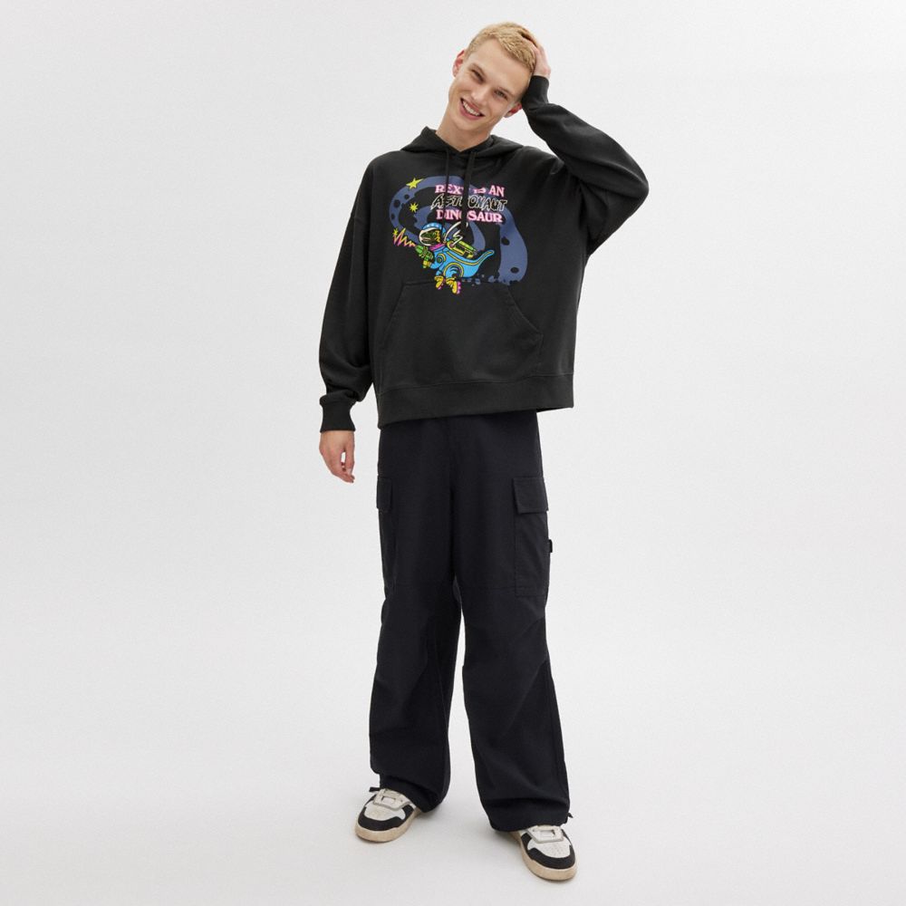 COACH 宇宙主題連帽衫