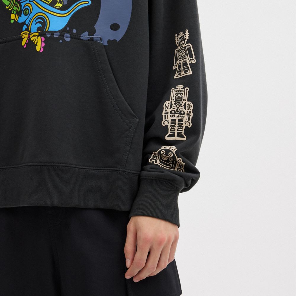 COACH 宇宙主題連帽衫