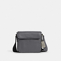 Sullivan Flap Crossbody - CN729 - Gunmetal/Industrial Grey