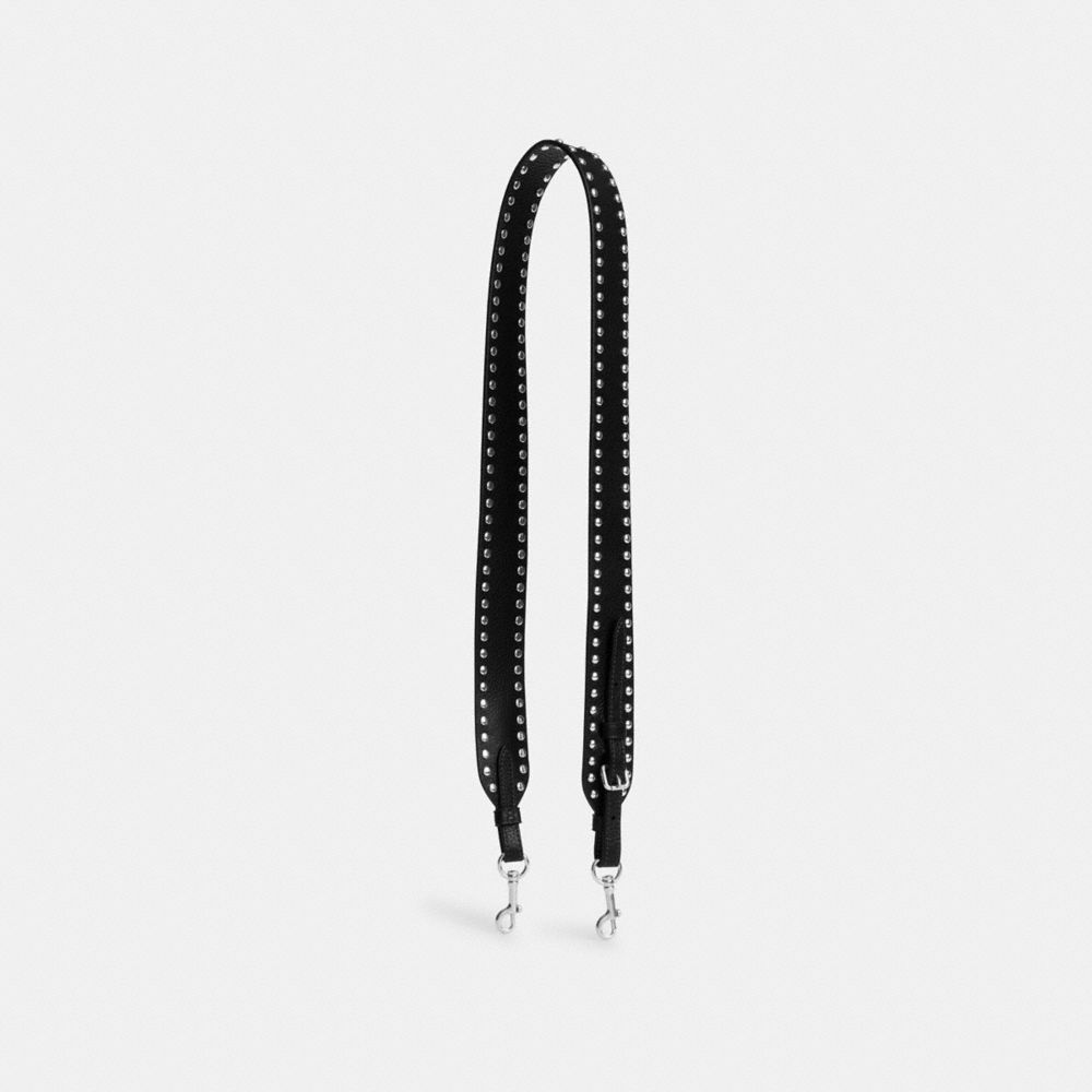 Strap With Rivets - CN765 - Silver/Black