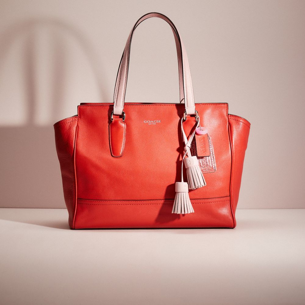 CN799 - Upcrafted Legacy Medium Candace Carryall Silver/Bright Coral