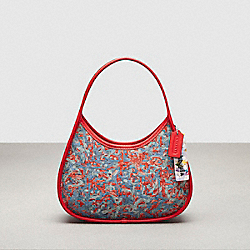 Ergo Bag In Upcrushed Upcrafted Leather - CN965 - Miami Red Multi