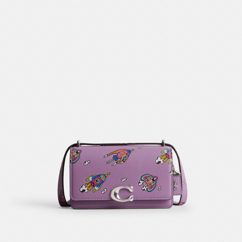 BANDIT COACH 宇宙主題火箭印花斜背手袋