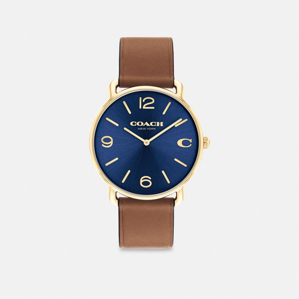 COACH CO223 Elliot Watch, 41 Mm SADDLE/NAVY