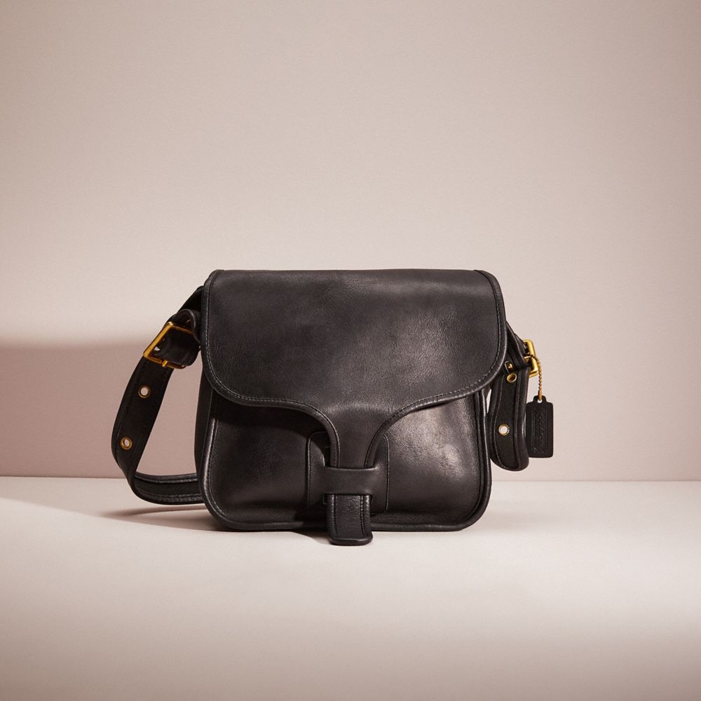 CO305 - Vintage Cashin Carry Shoulder Bag Black