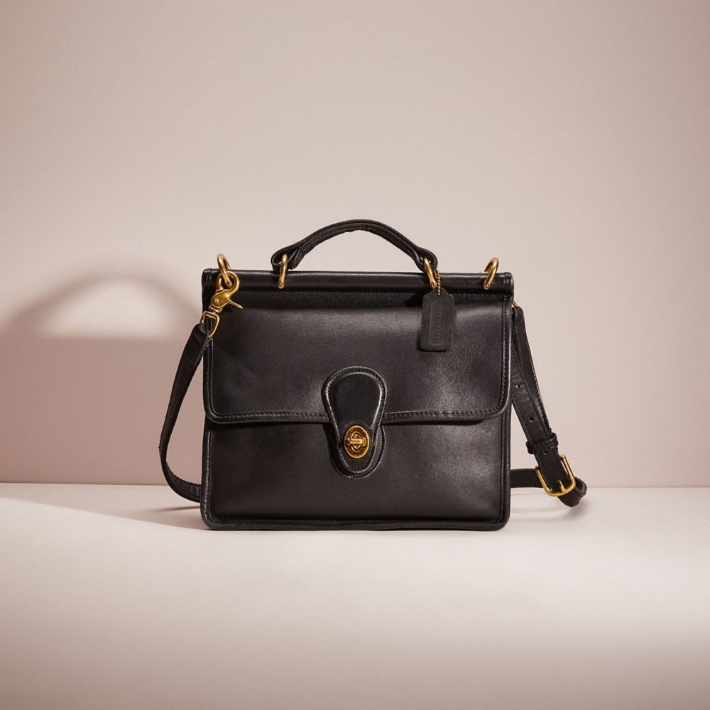 CO306 - Vintage Willis Bag Black