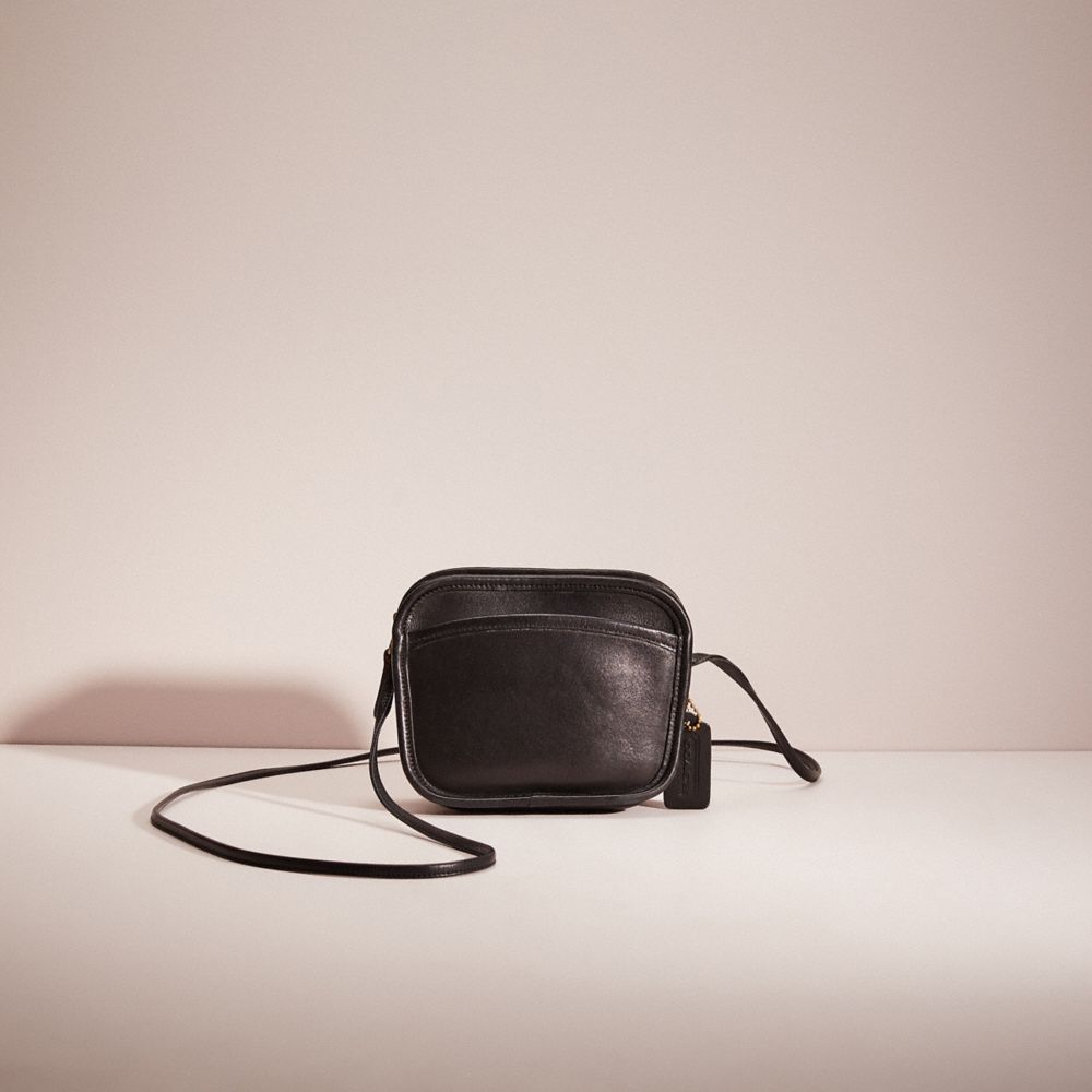 CO308 - Vintage Hadley Zip Bag Black