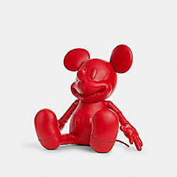 COACH CO326 Disney X Coach Mickey Mouse Medium Collectible ELECTRIC RED