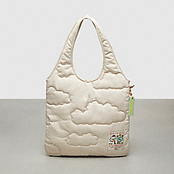 COACH CO668 Coachtopia Loop Quilted Cloud Tote CLOUD