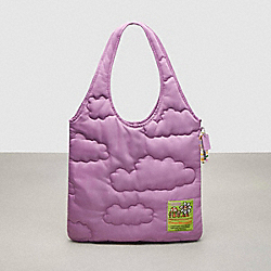 Coachtopia Loop Quilted Cloud Tote - CO668 - Violet Orchid