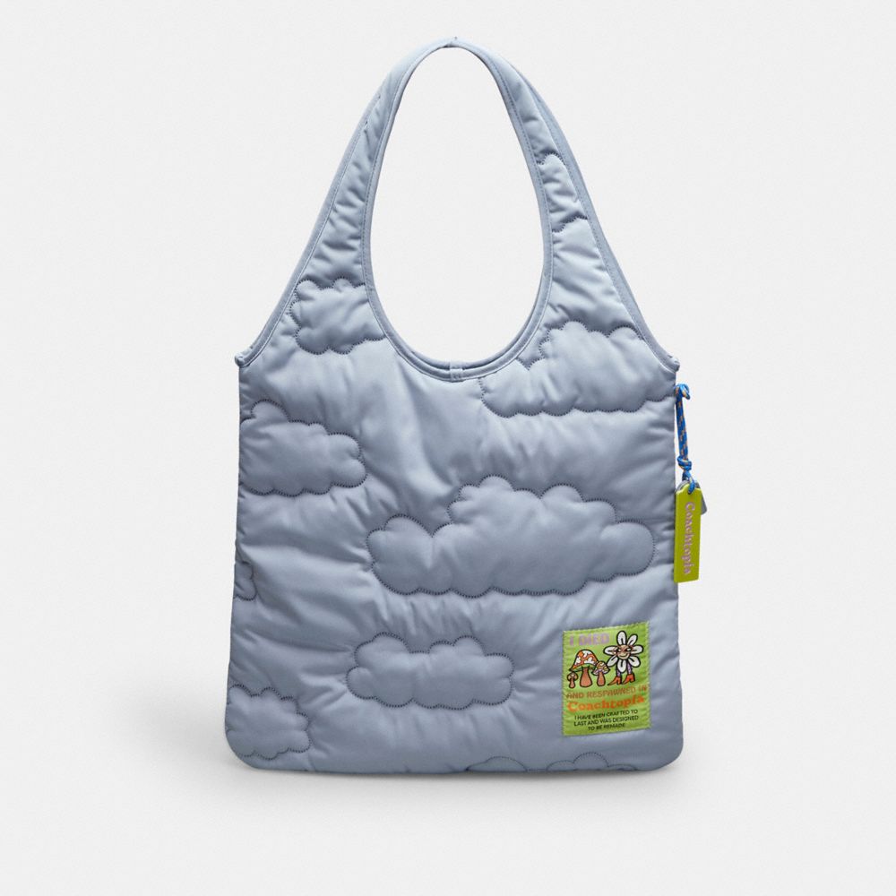 Coachtopia Loop Quilted Cloud Tote - CO668 - Twilight