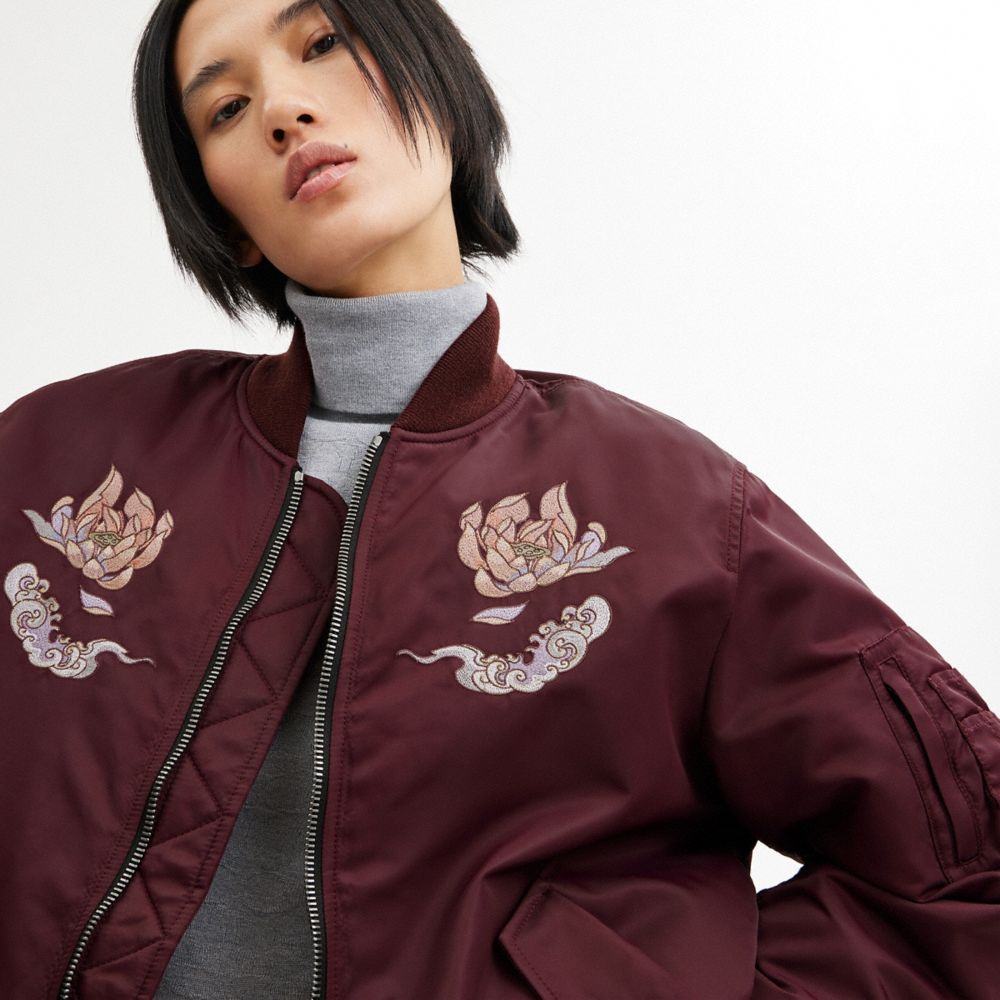 新年 MA-1 龍圖樣夾克