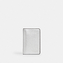 Id Wallet - CO781 - Black Antique Nickel/Metallic Silver