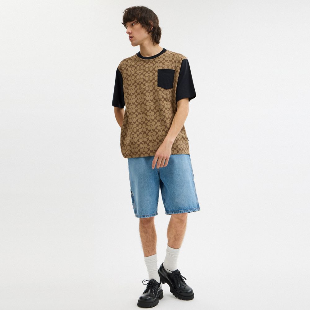 SIGNATURE T-SHIRT IN ORGANIC COTTON