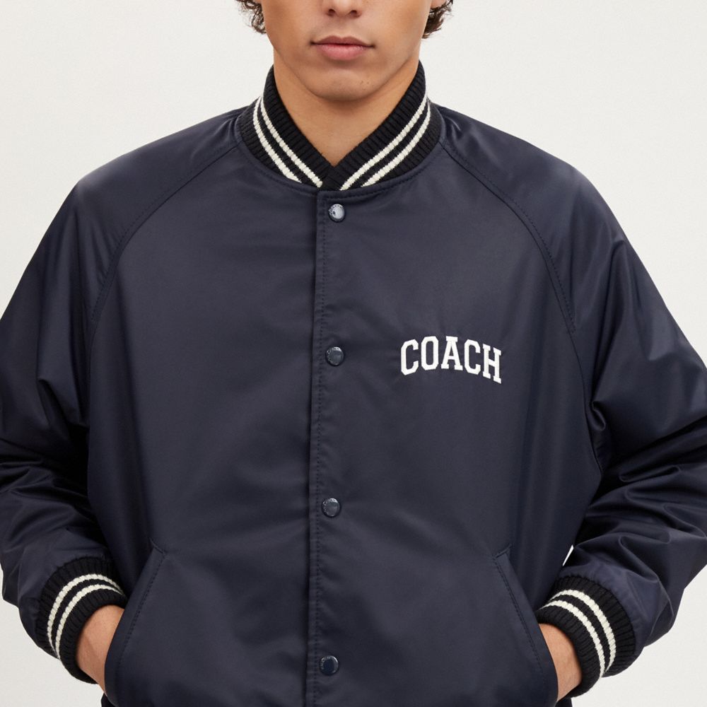 Scout Jacket In Recycled Nylon | Coach Australia