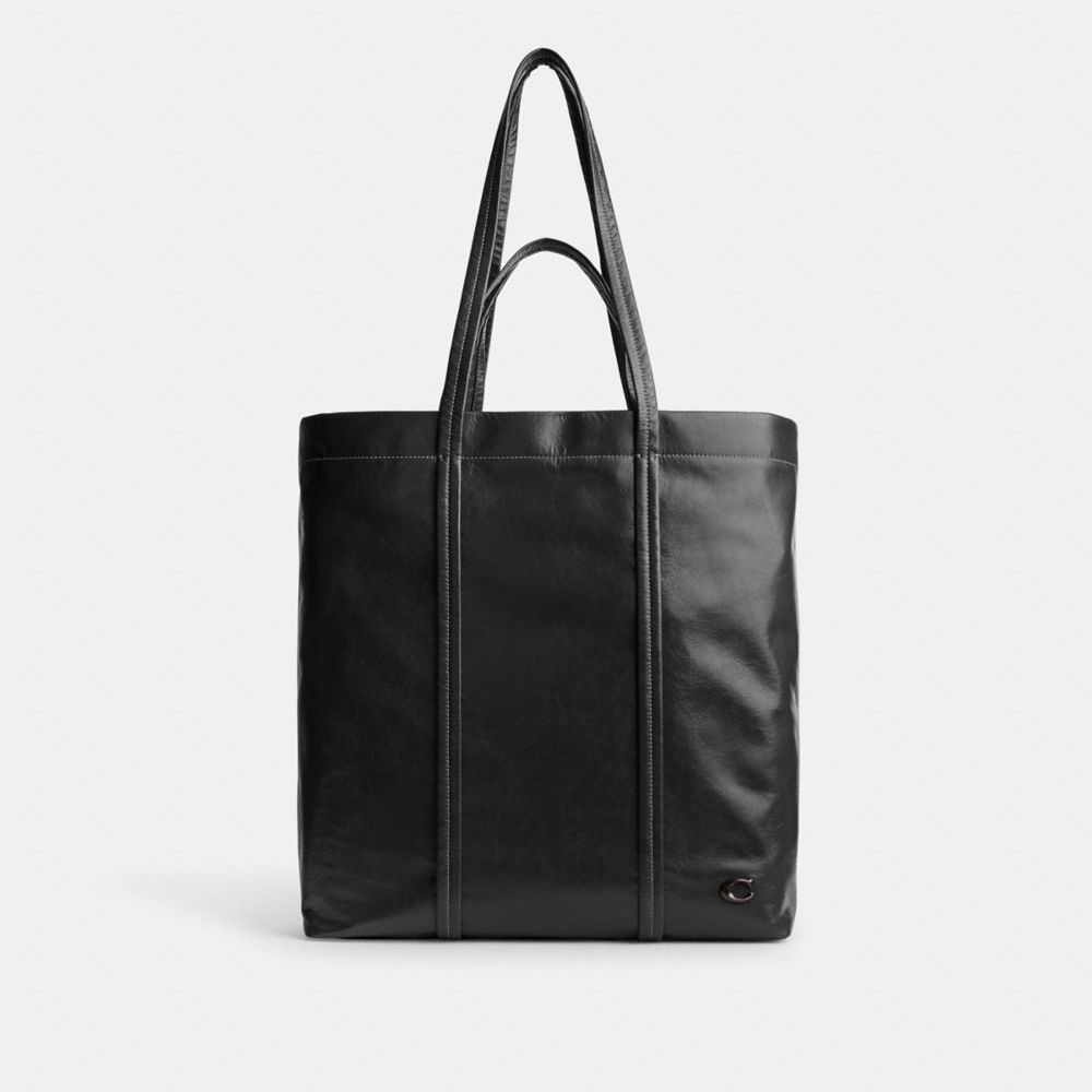 COACH CO839 Hall Tote Bag BLACK