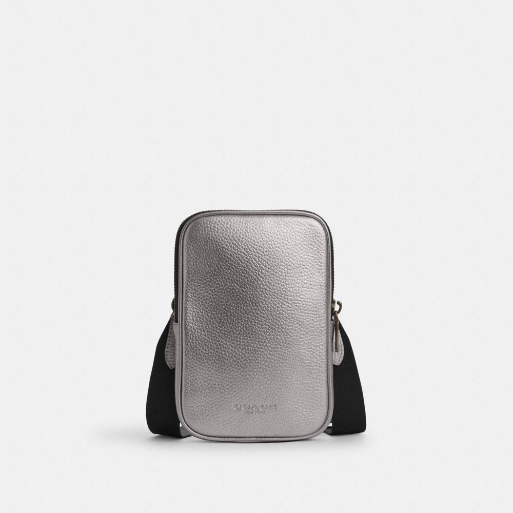 Aden Crossbody - CO917 - Black Antique Nickel/Metallic Ash