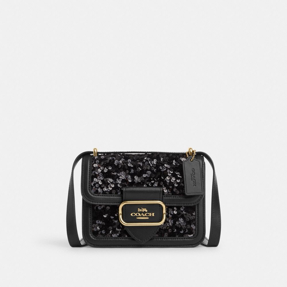 Morgan Square Crossbody - CO922 - Gold/Black