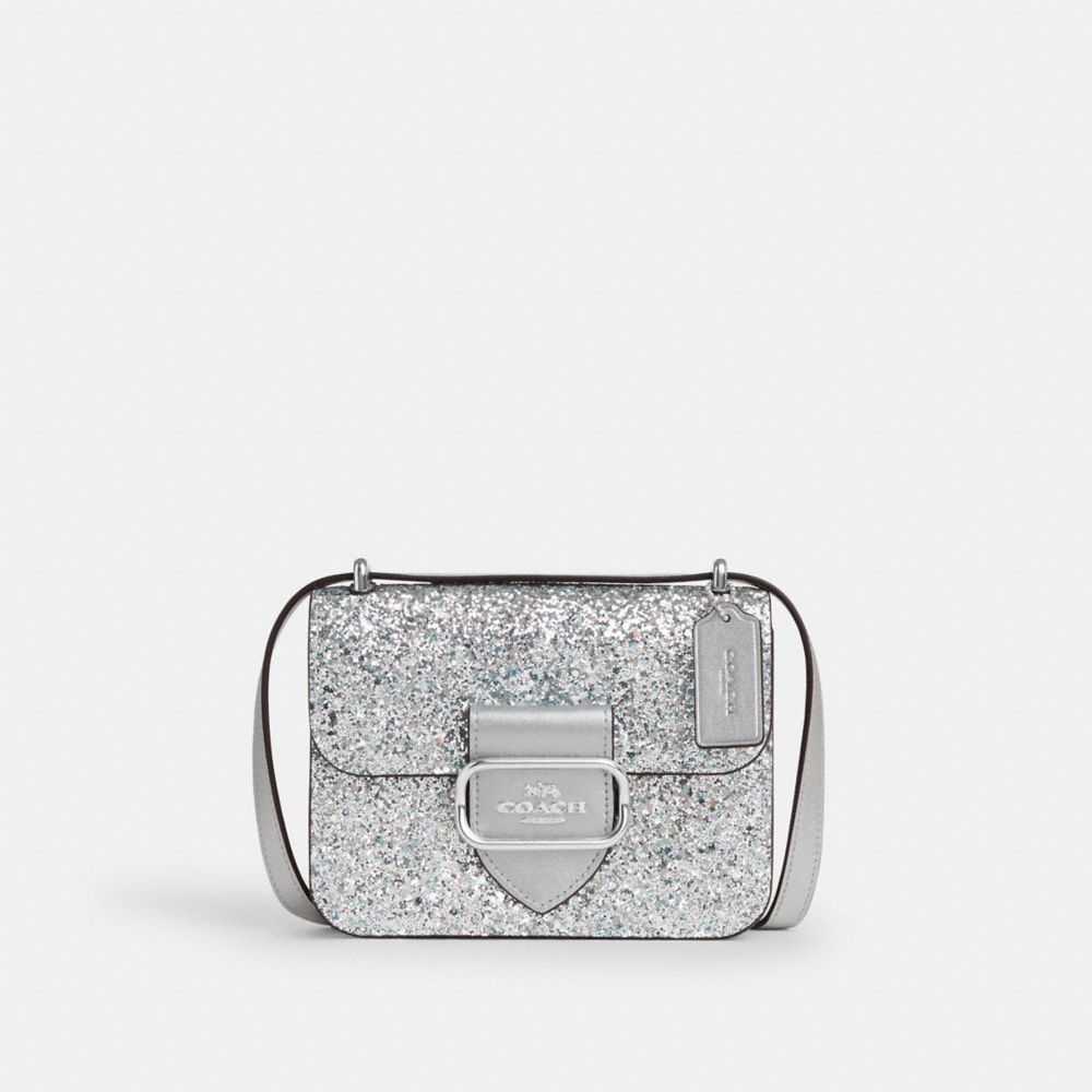 COACH CO925 Morgan Square Crossbody Silver/Silver