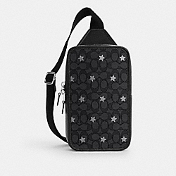 Sullivan Pack In Signature Jacquard With Star Embroidery - CO929 - Silver/Charcoal/Black Multi