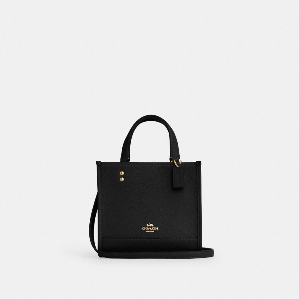 COACH CO971 Dempsey Tote 22 Gold/Black