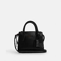 COACH CO974 Andrea Mini Carryall BLACK COPPER/BLACK