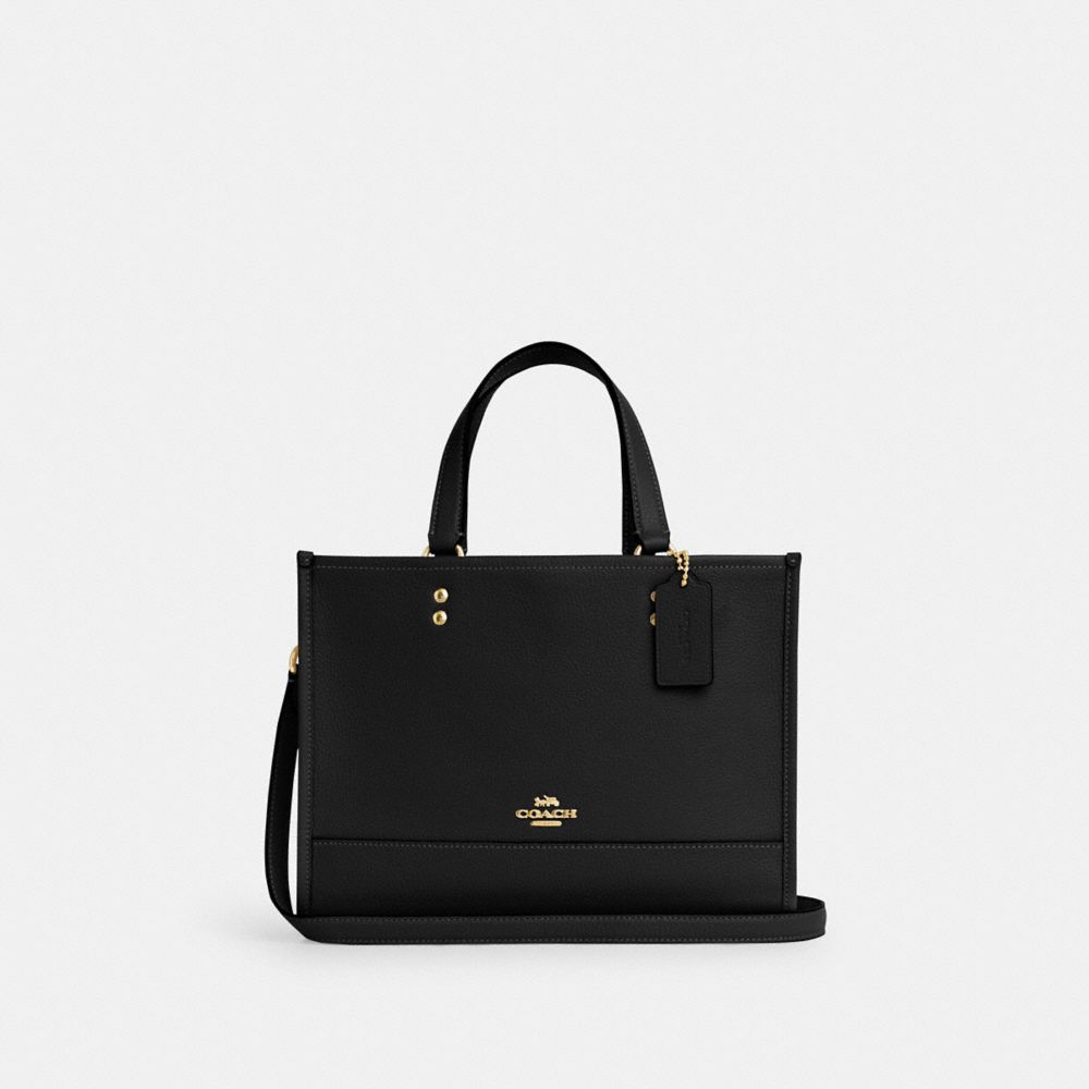 COACH CO976 Dempsey Carryall Gold/Black