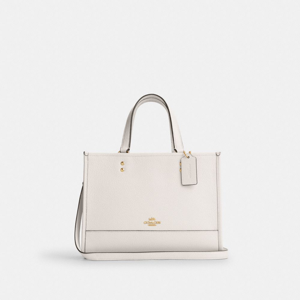 COACH Co976 - DEMPSEY CARRYALL - GOLD/CHALK | COACH HANDBAGS