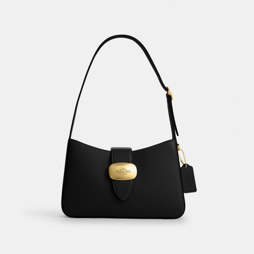 COACH Cp004 - ELIZA SHOULDER BAG - GOLD/BLACK | COACH HANDBAGS