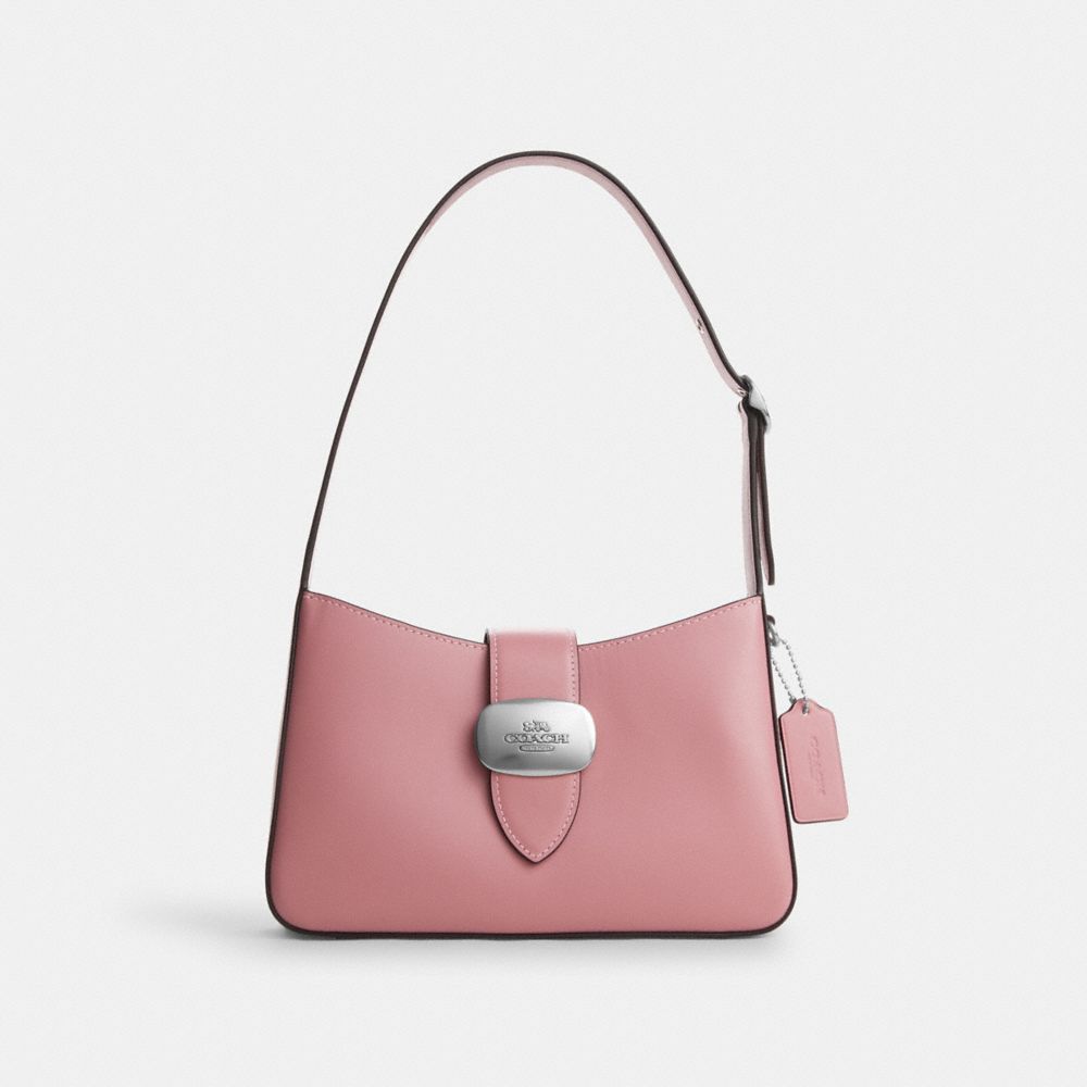 Eliza Shoulder Bag - CP004 - Silver/True Pink