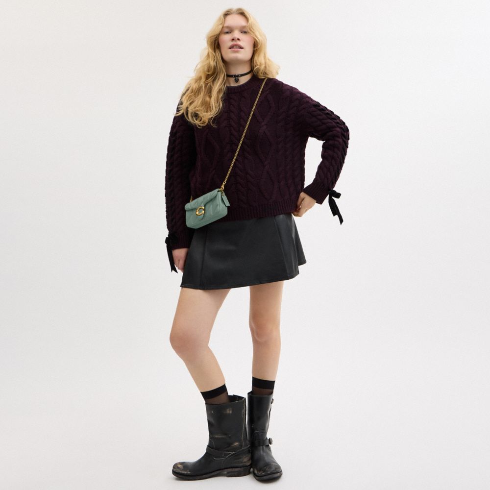 TABBY CROSSBODY WRISTLET WITH PILLOW QUILTING