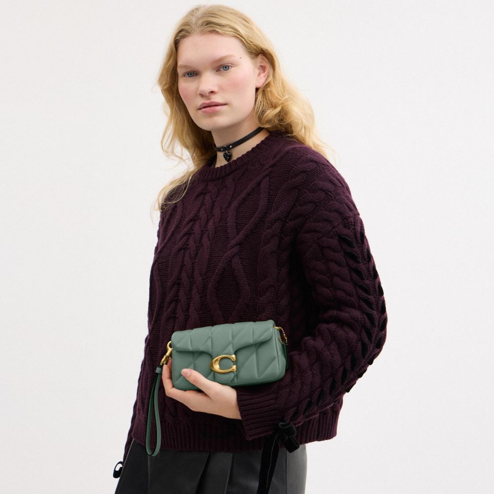 TABBY CROSSBODY WRISTLET WITH PILLOW QUILTING