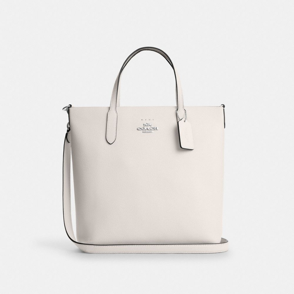 COACH CP036 Small Thea Tote SILVER/CHALK