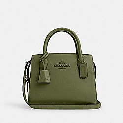 Andrea Carryall Bag - CP081 - Gunmetal/Military Green