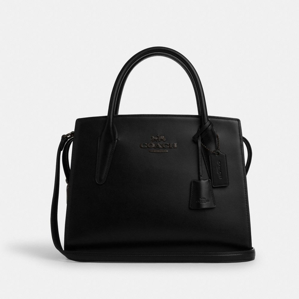Large Andrea Carryall - CP086 - Black Copper/Black