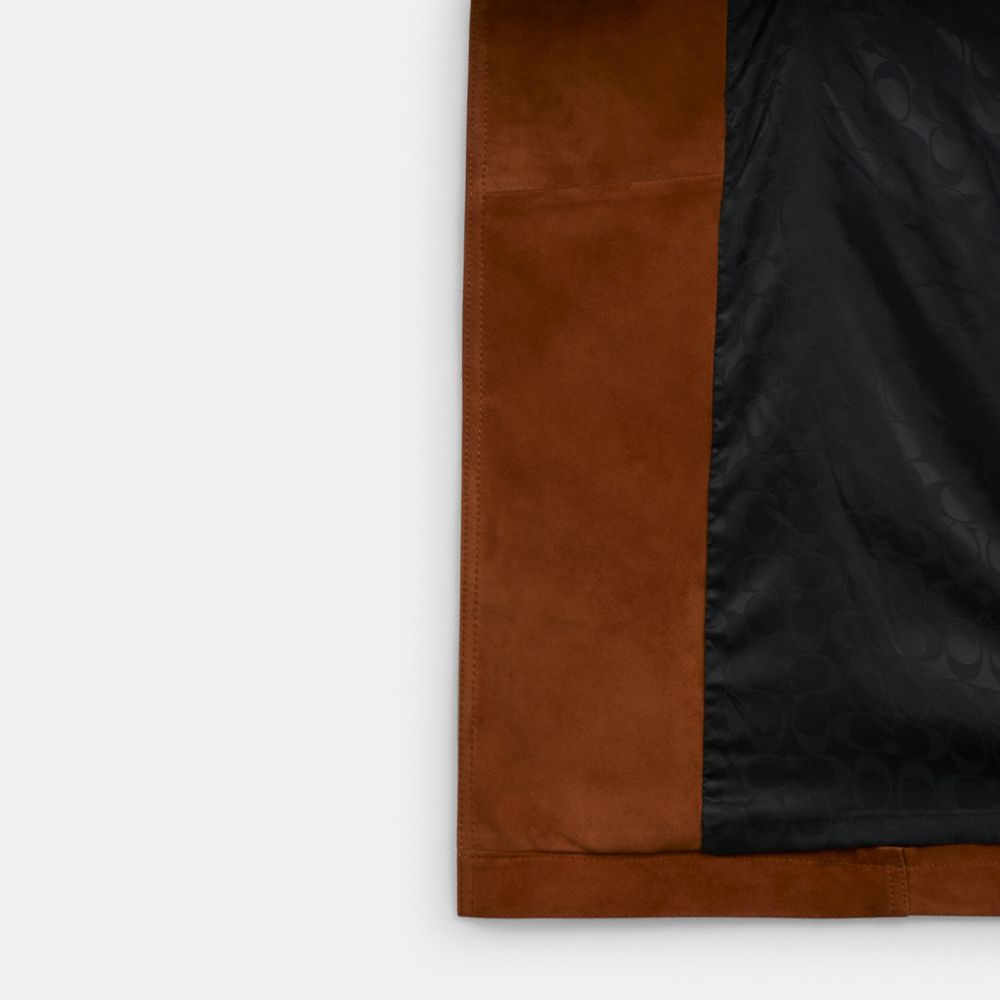 HERITAGE C 麂皮風衣